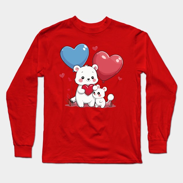 Love is in the Air Long Sleeve T-Shirt by AxAr